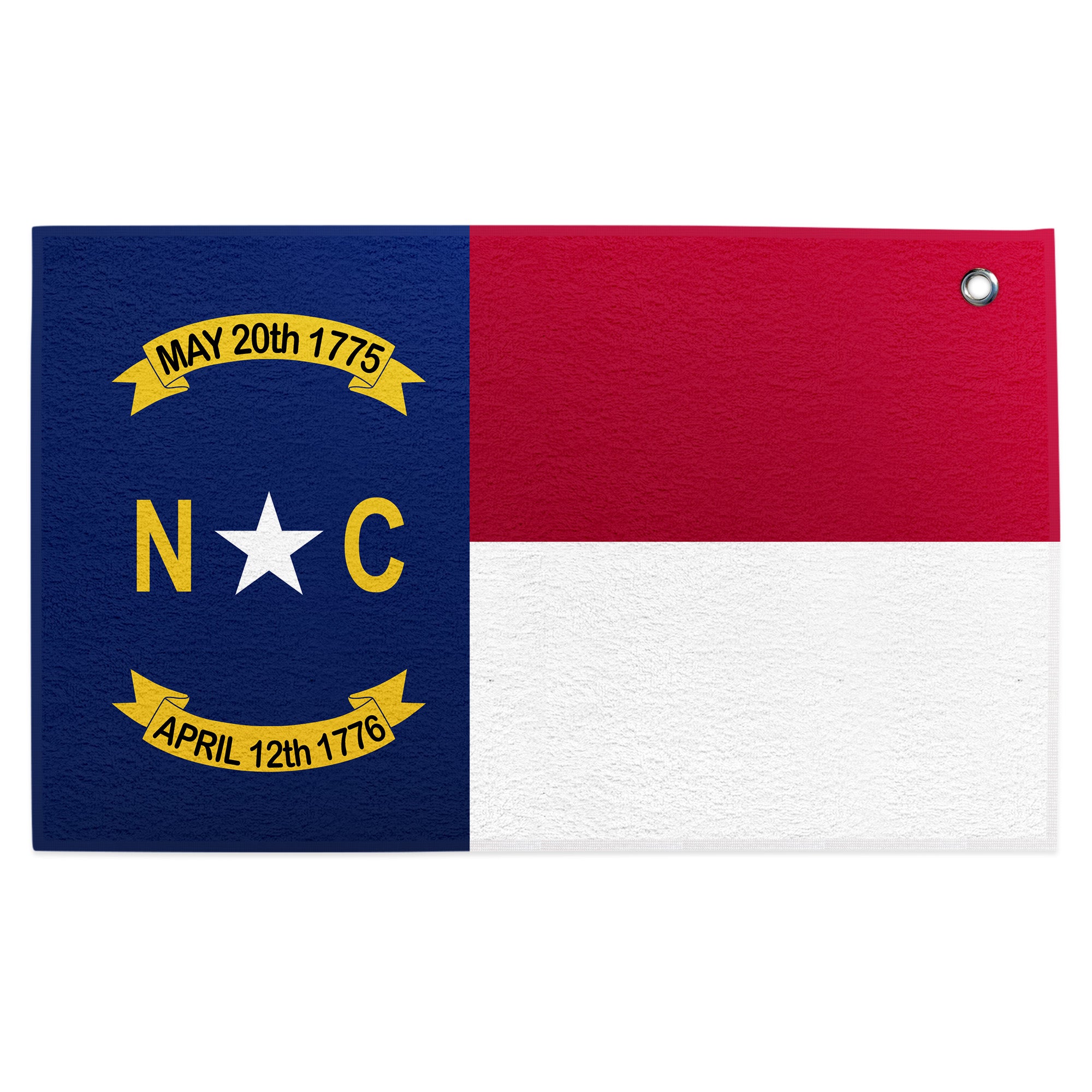 North Carolina Flag Golf Towel