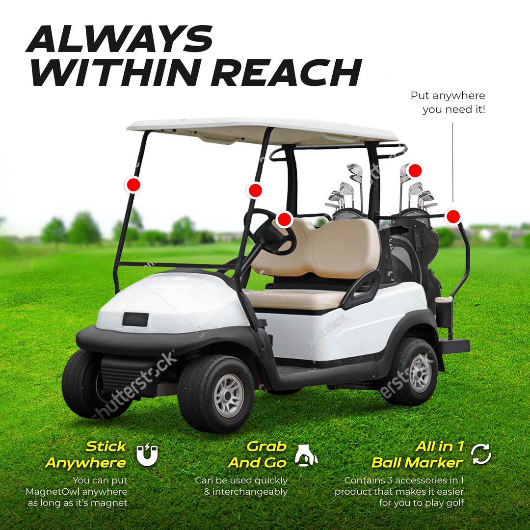 2-Sided Ball Marker - Black