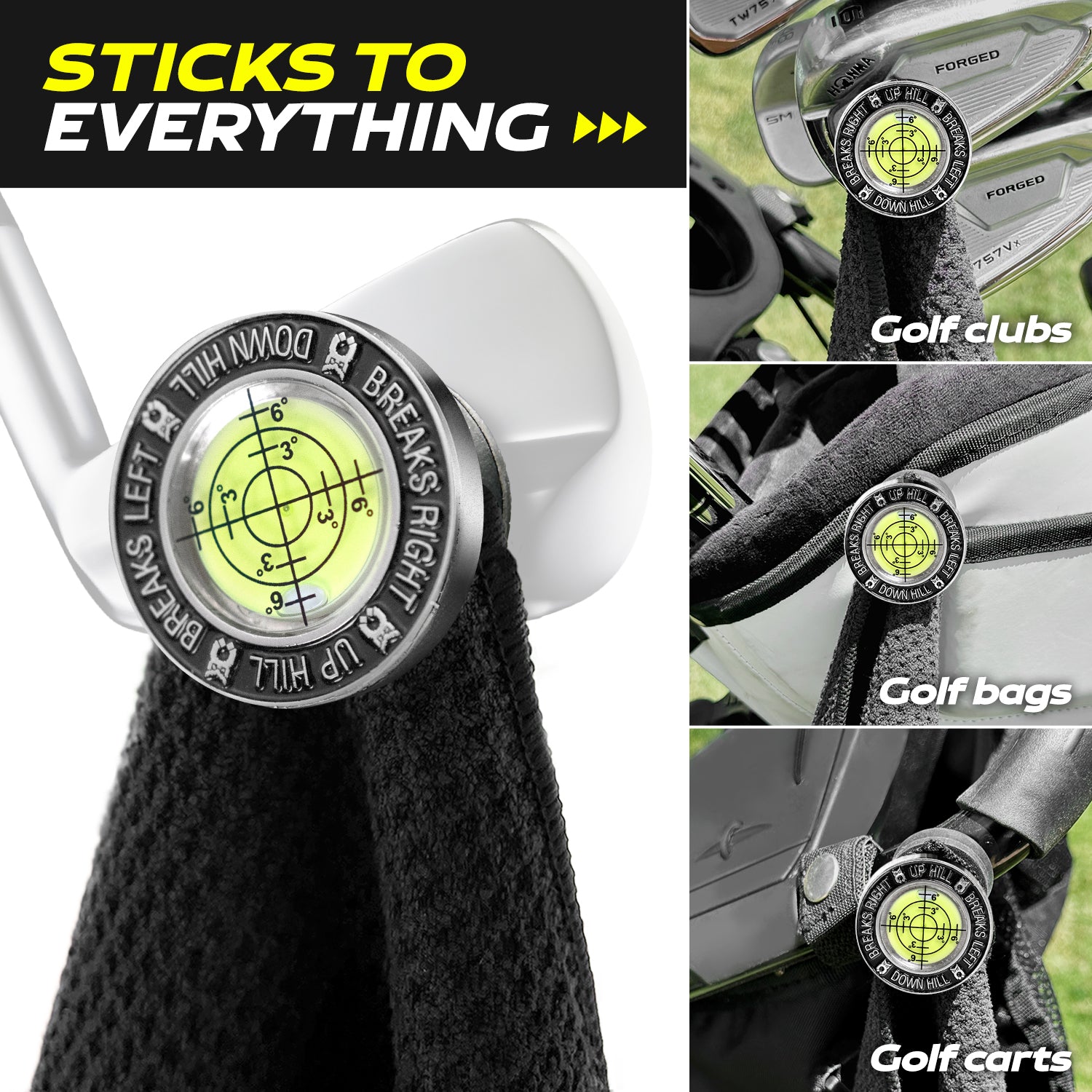 Bubble Level Ball Marker - Green