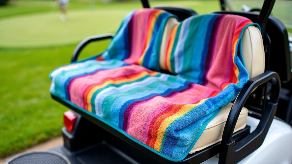 3 Steps to Make Towel Golf Cart Seat Covers