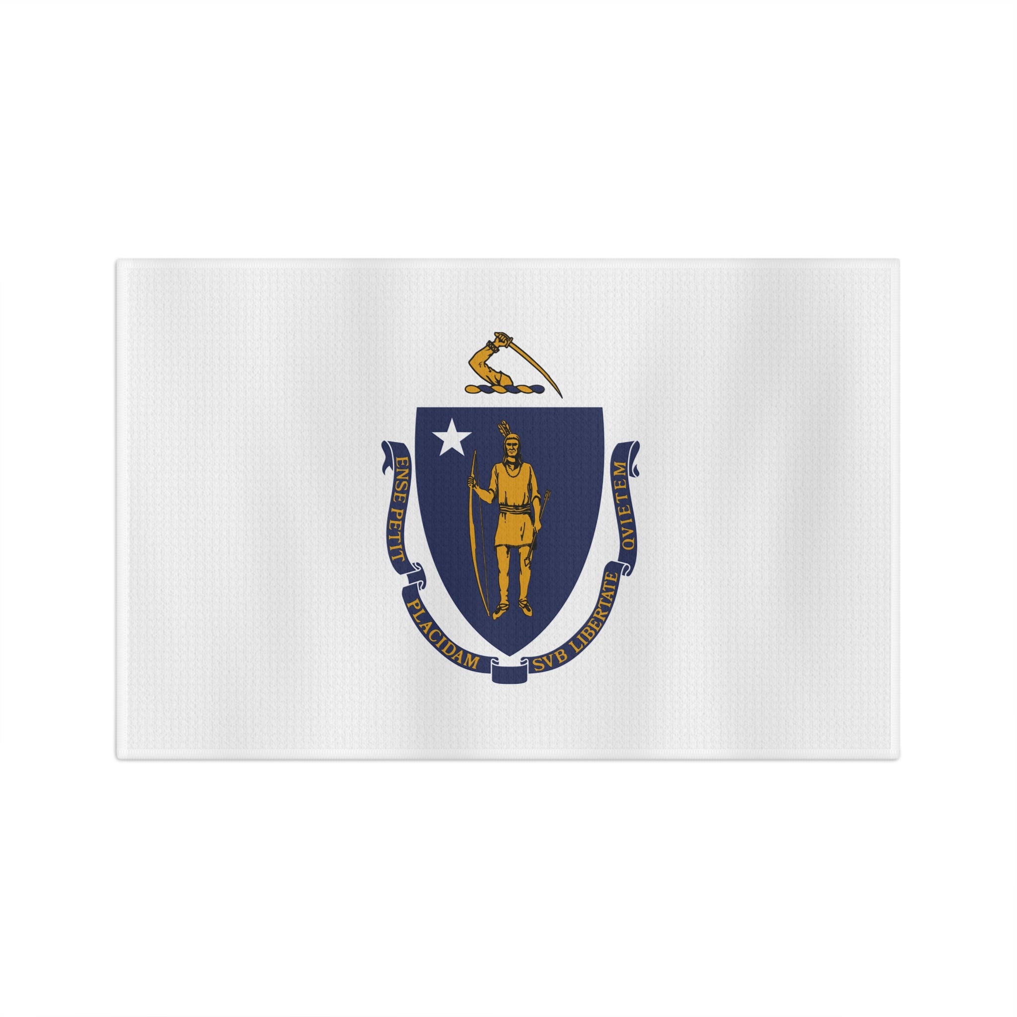 Massachusetts Flag Golf Towel