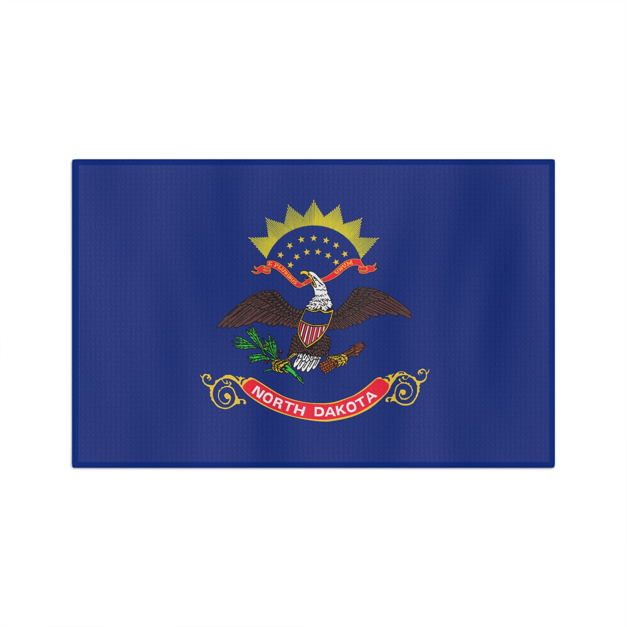 North Dakota Flag Golf Towel