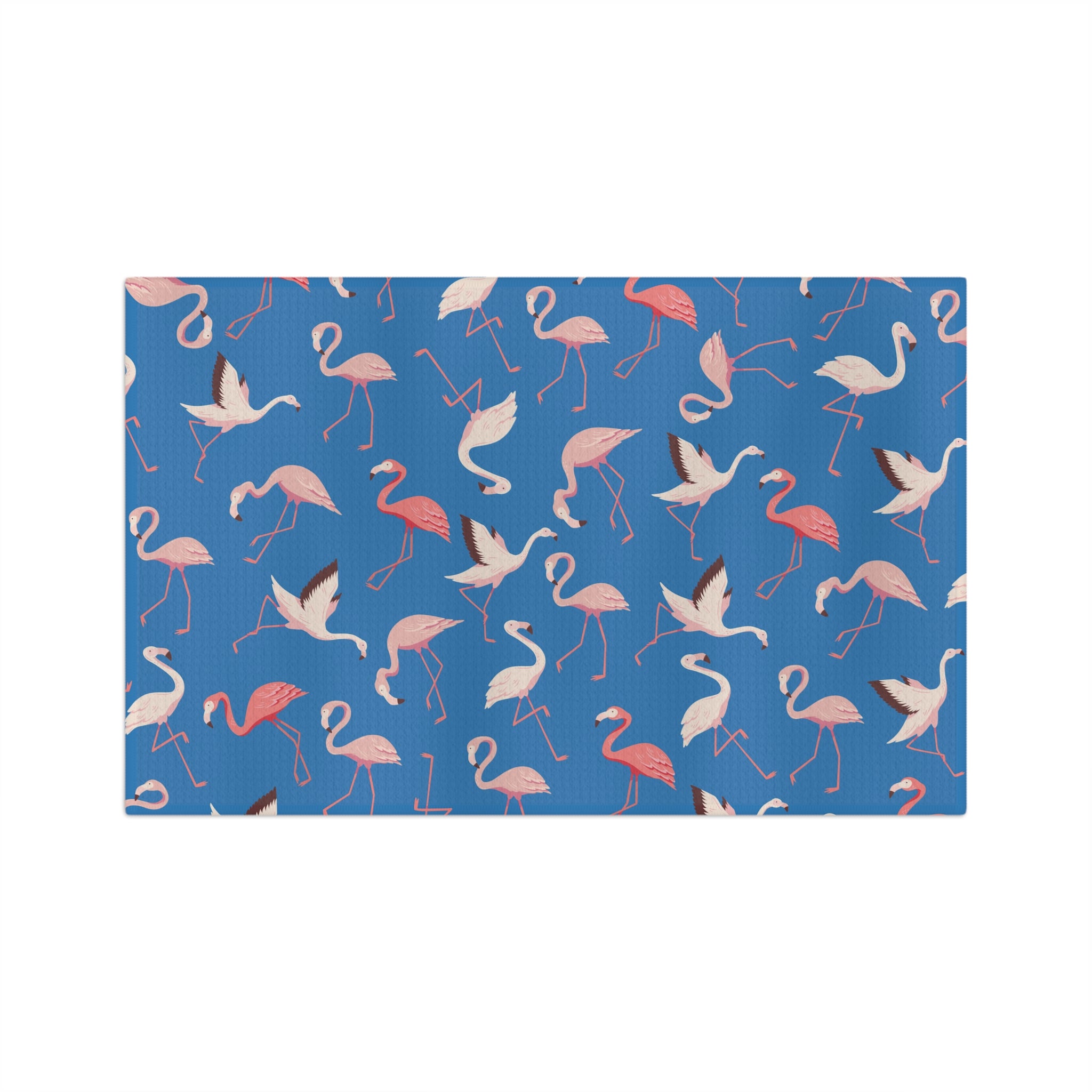 Blue Flamingo Golf Towel