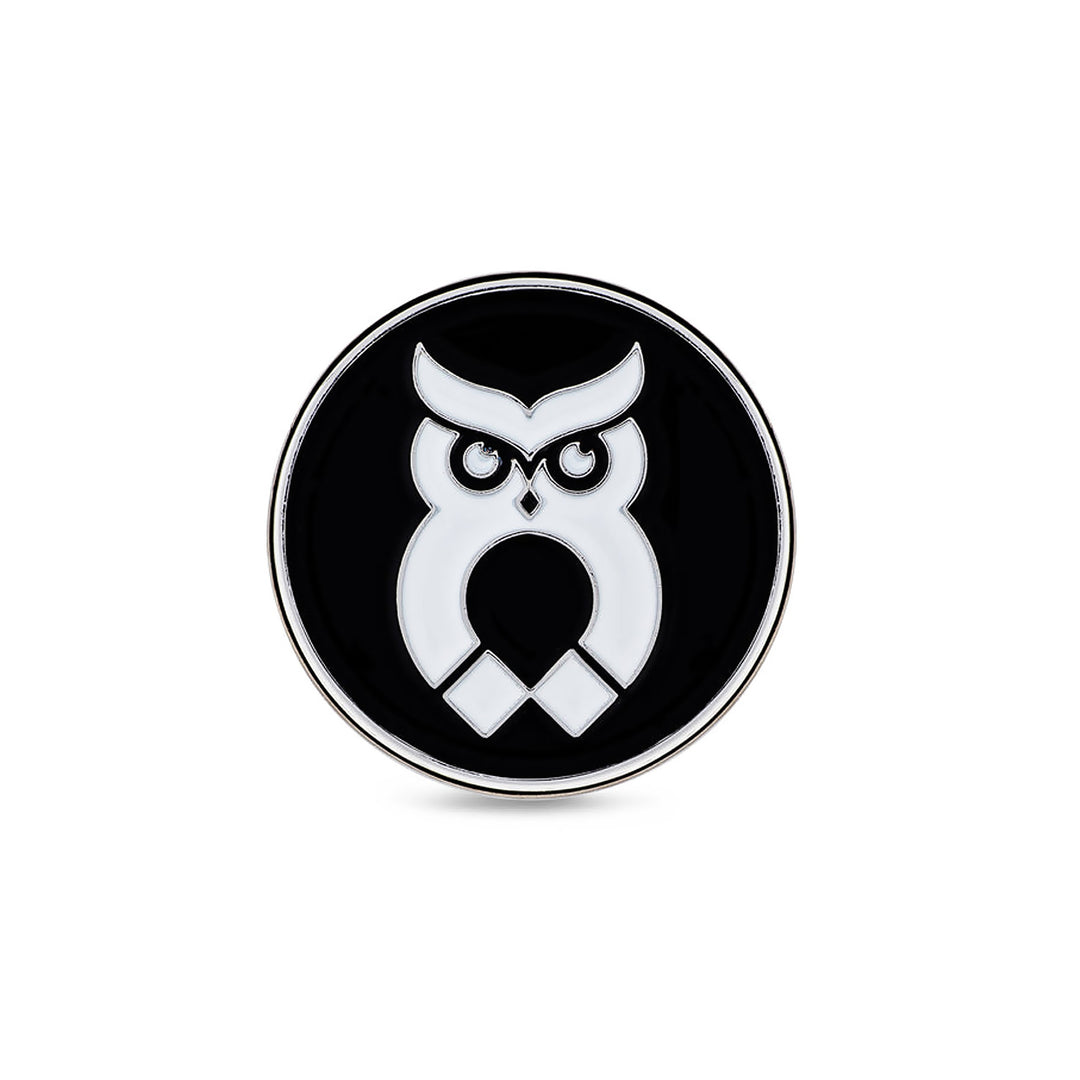 Poker Chip Ball Marker - Black