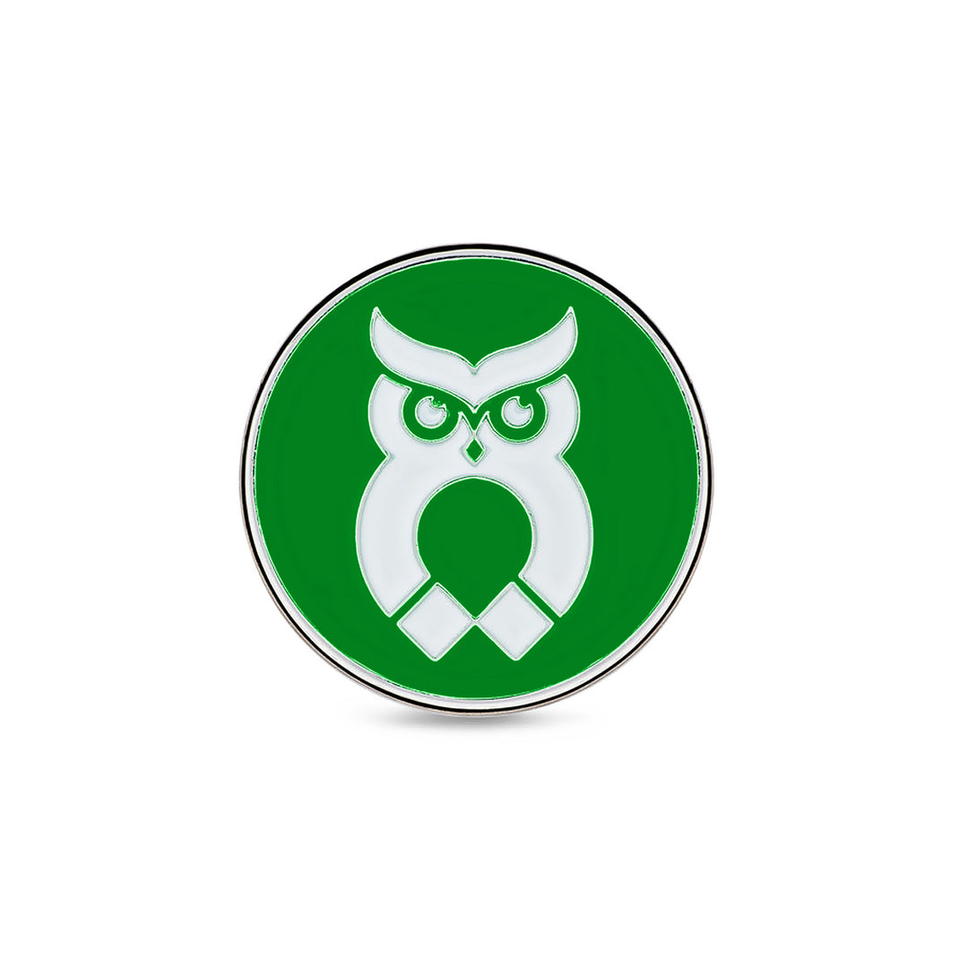Poker Chip Ball Marker - Green