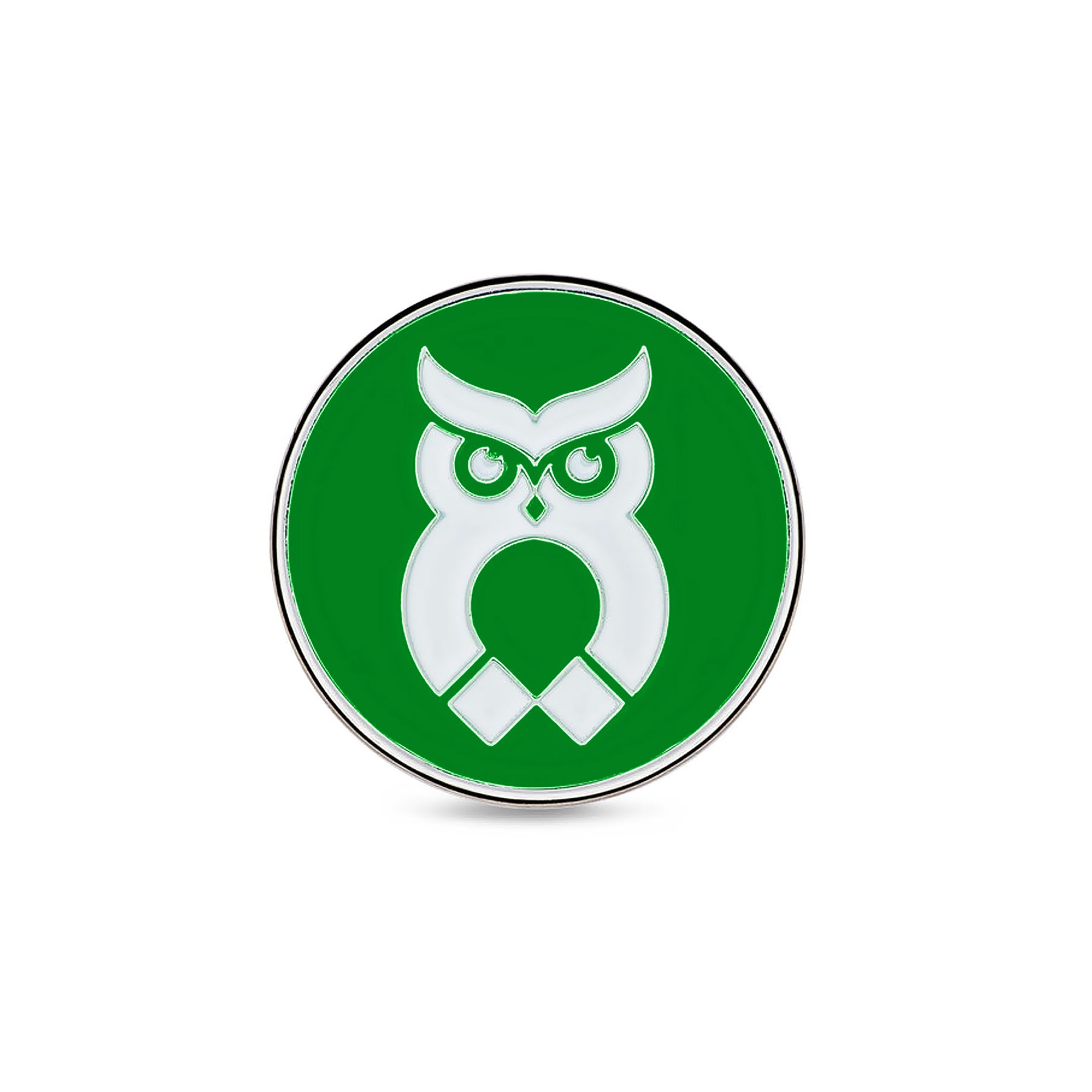 Green MagnetOwl Poker Chip Ball Marker