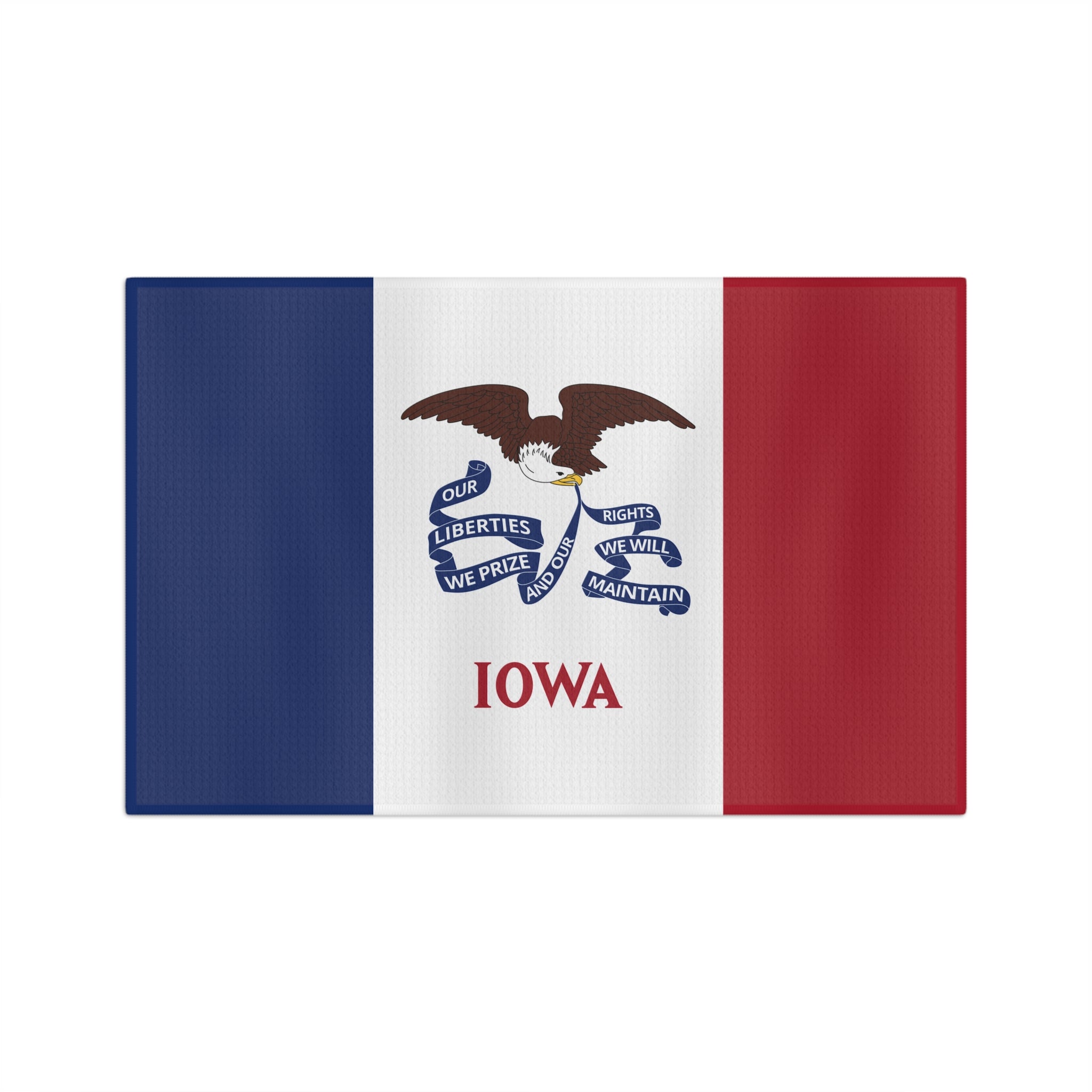 Iowa Flag Golf Towel