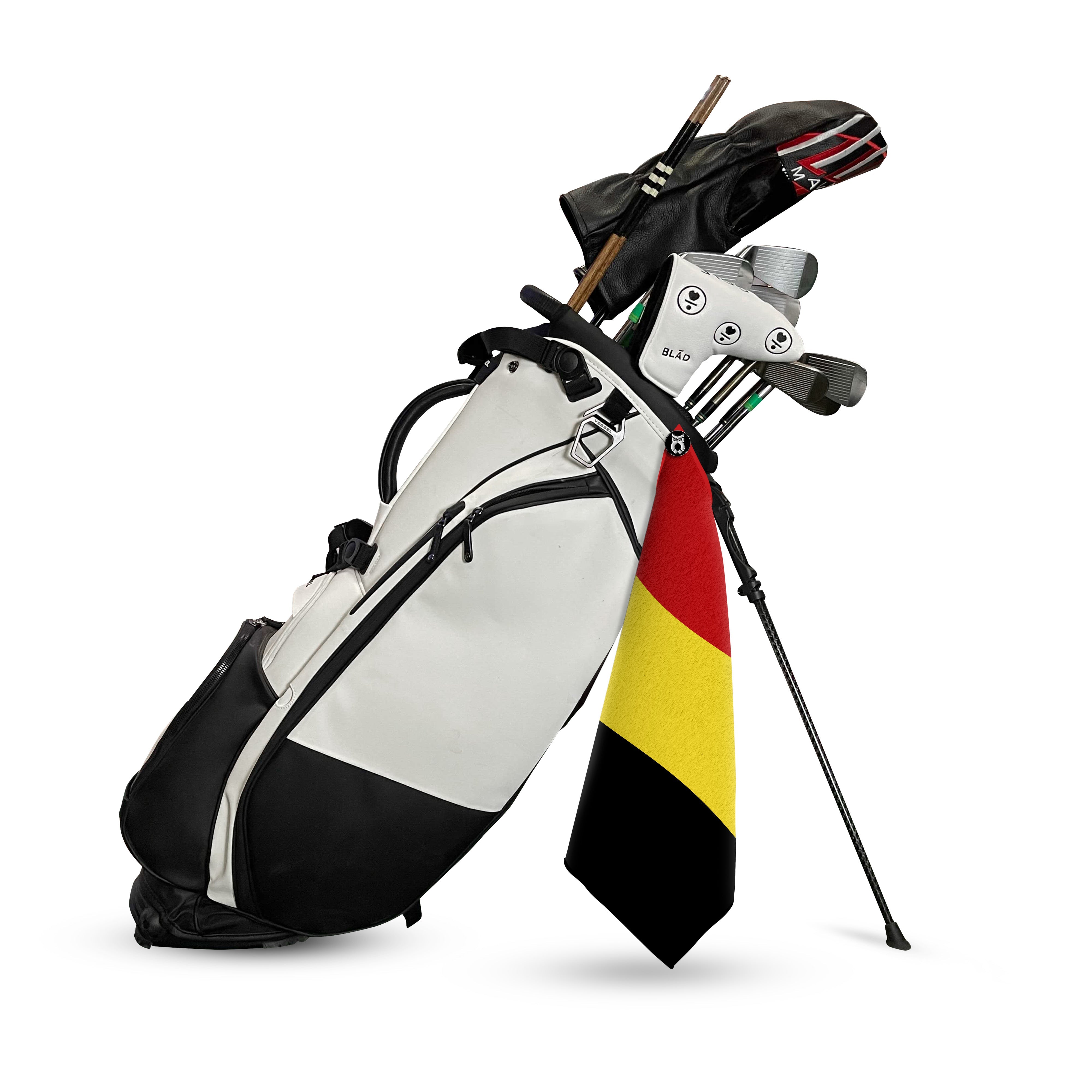 Belgium Flag Golf Towel