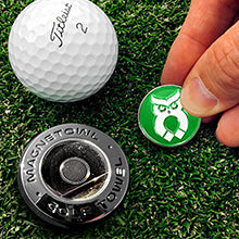 Green MagnetOwl Poker Chip Ball Marker