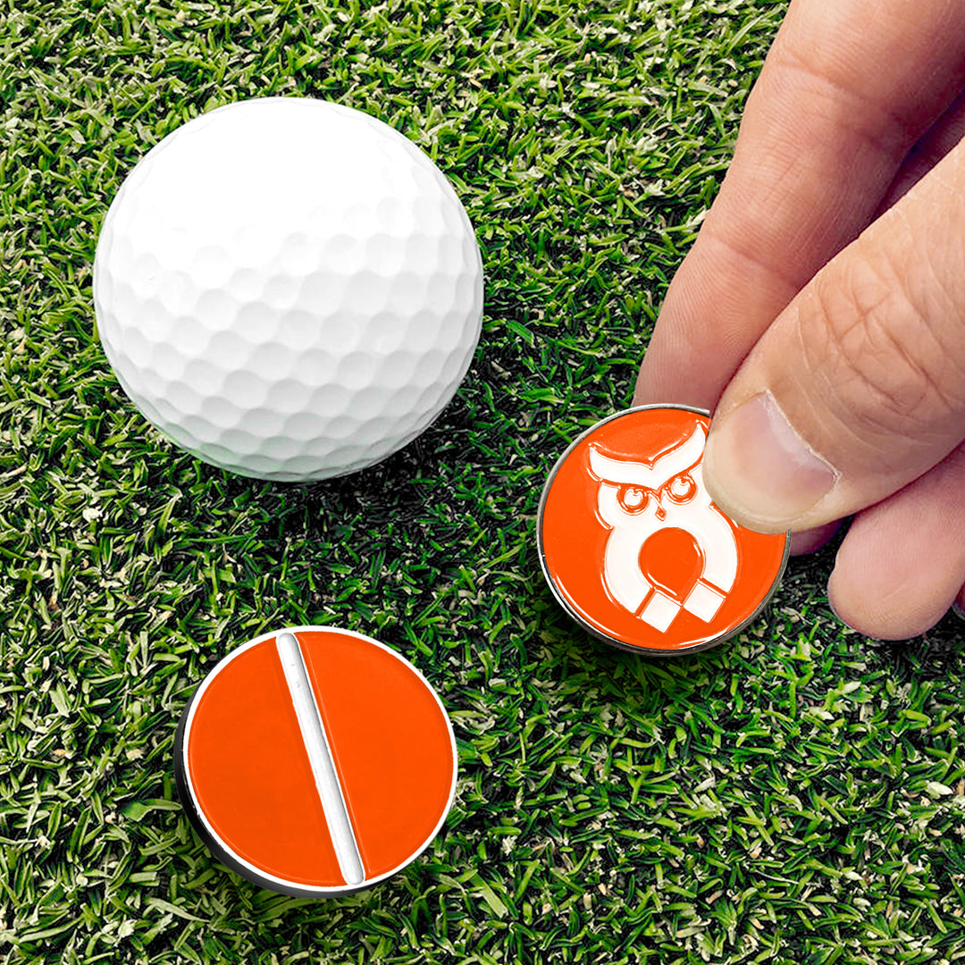 2-Sided Ball Marker - Orange