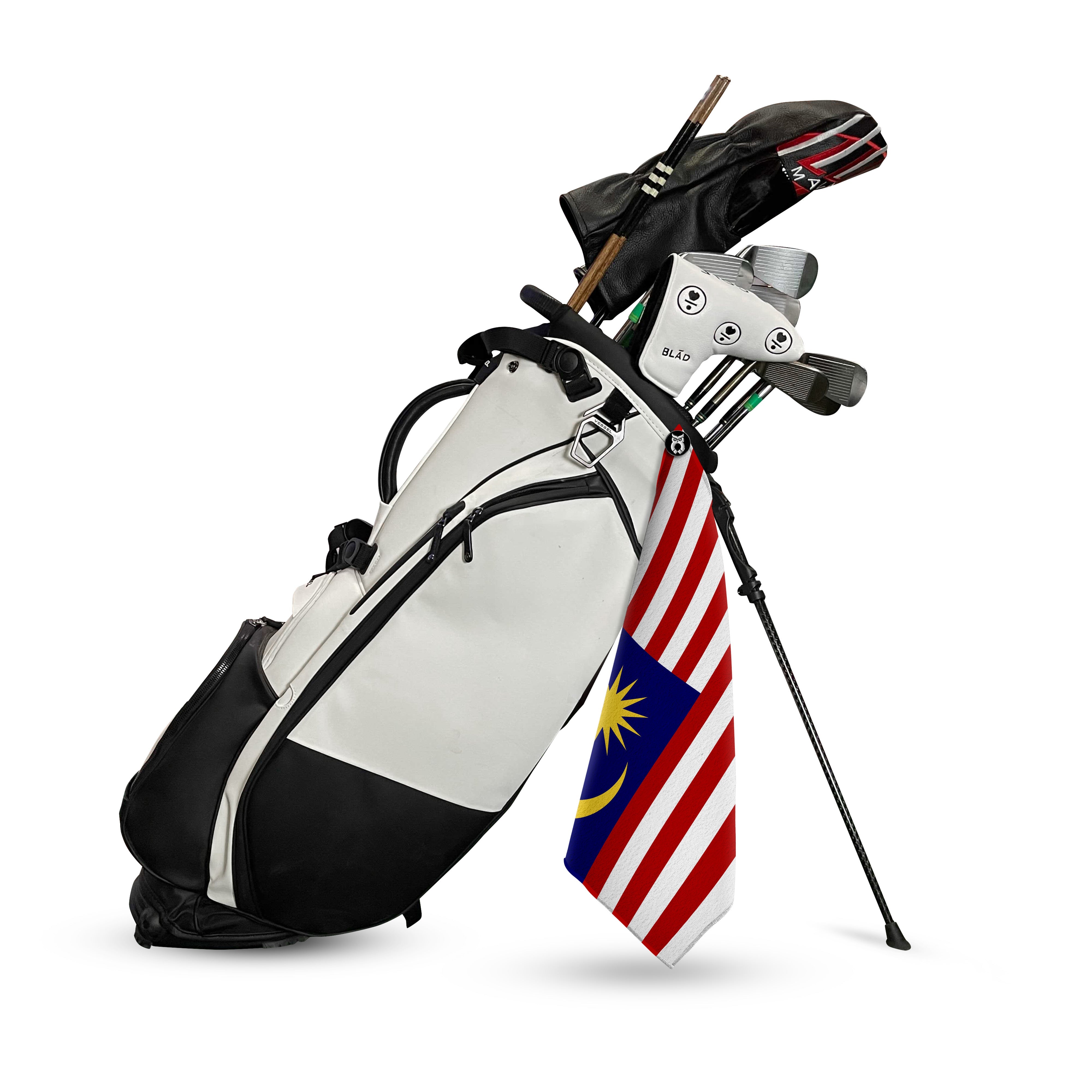 Malaysia Flag Golf Towel