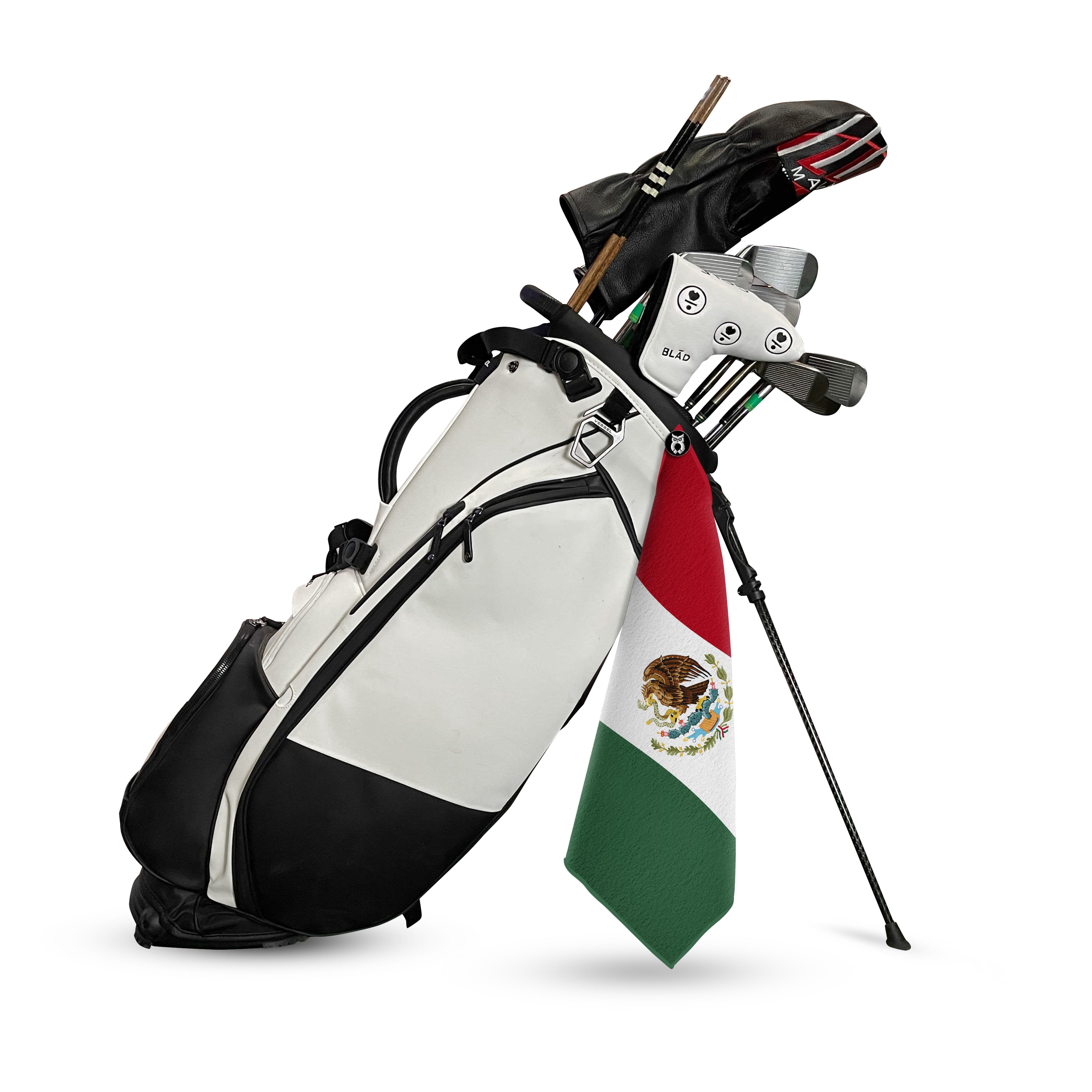 Mexico Flag Golf Towel